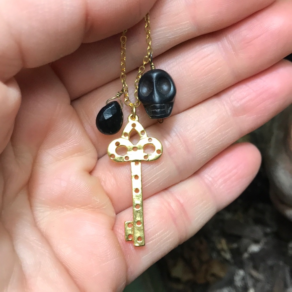 Vintage charm necklace